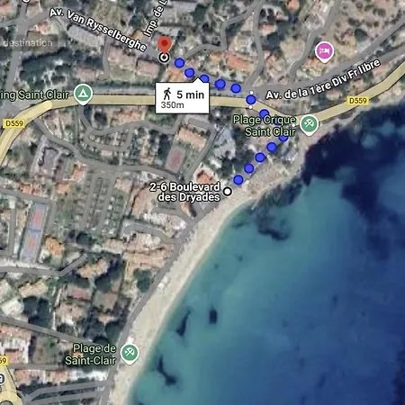 La Souleyado à Minutes 5 Minutes à Pieds, 2 Belles Terrasses * Le Lavandou