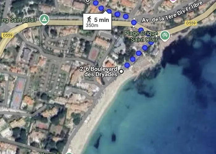 La Souleyado à Minutes 5 Minutes à Pieds, 2 Belles Terrasses * Le Lavandou